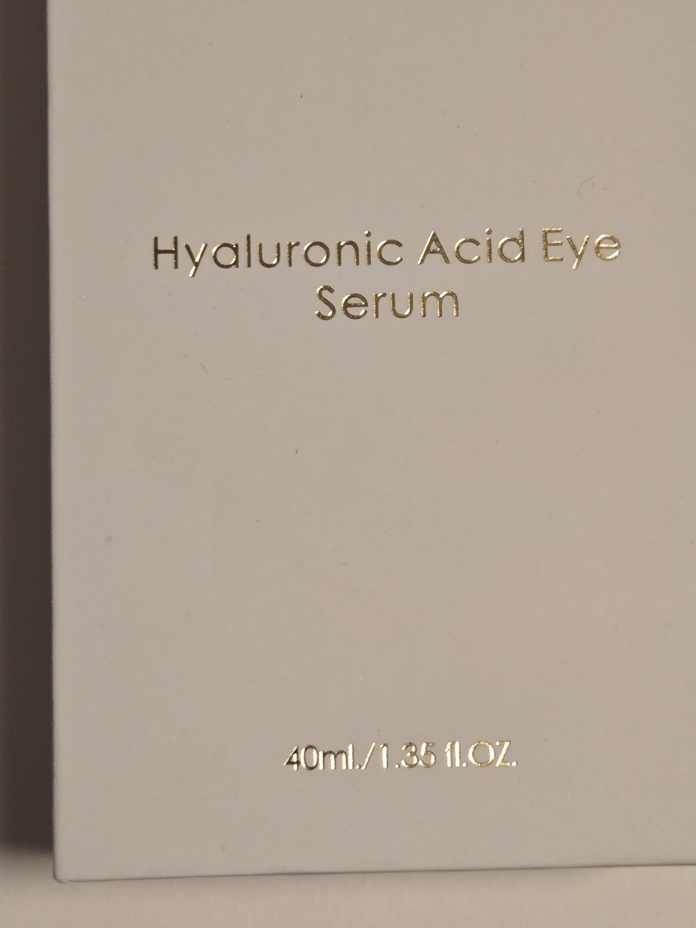 D'OR24K Hyaluronic Acid Eye Serum - White & Gold Packaging - Picture 4 of 7